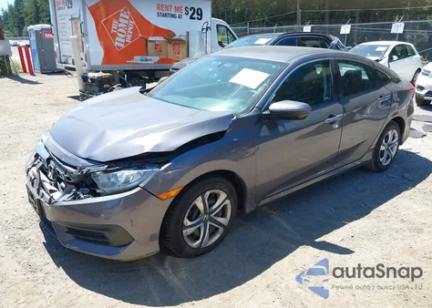 2016 Honda Civic Lx from USA, damaged, VIN 2HGFC2F52GH540456